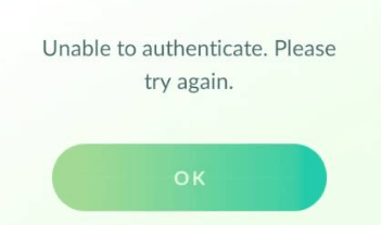 How to Fix Pokémon Go Unable to authenticate