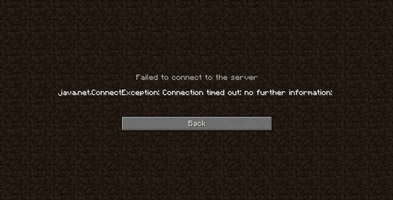 How To Solve Minecraft Server Connection Timed Out