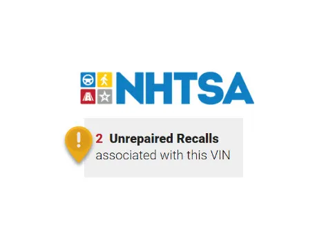 NHTSA Recalls by VIN | Get Vehicle Recalls, History & More