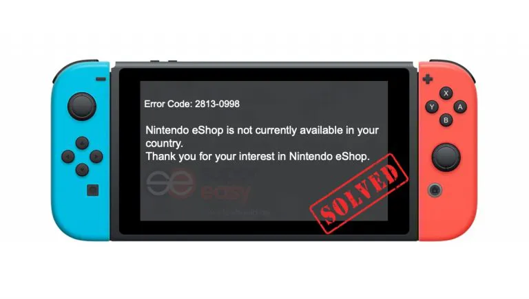 Nintendo eShop not available in your country