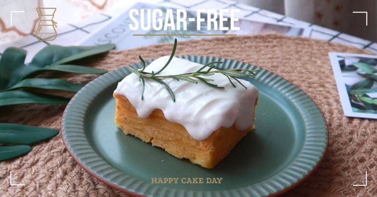 (Homemade) The Easiest Sugar Free Apple Cake Recipe
