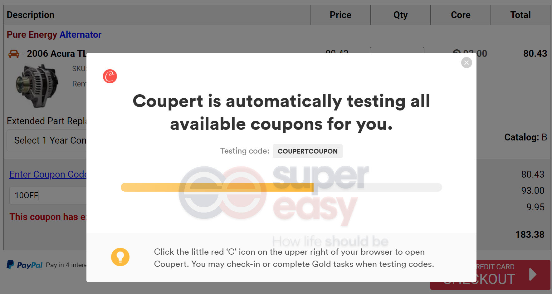 Parts Geek coupons coupert searching