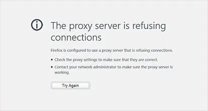 [Fixed] The Proxy Server Is Refusing Connections Issue