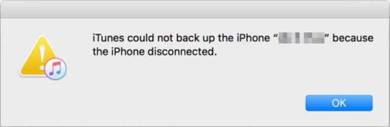 [Fixed] iTunes could not restore the iPhone because the iPhone disconnected
