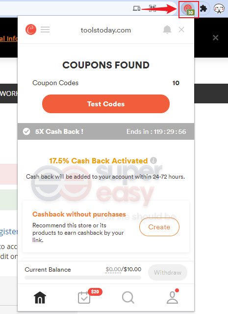 ToolsToday coupon codes found by Coupert