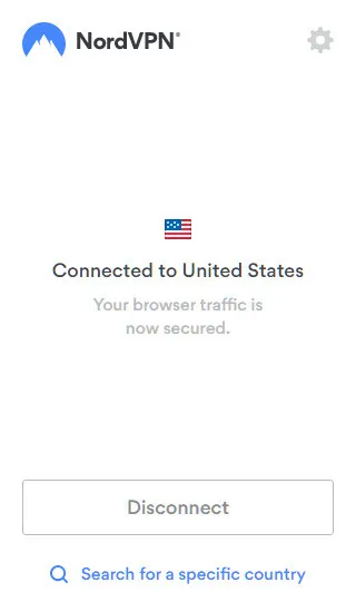 connect to the US server